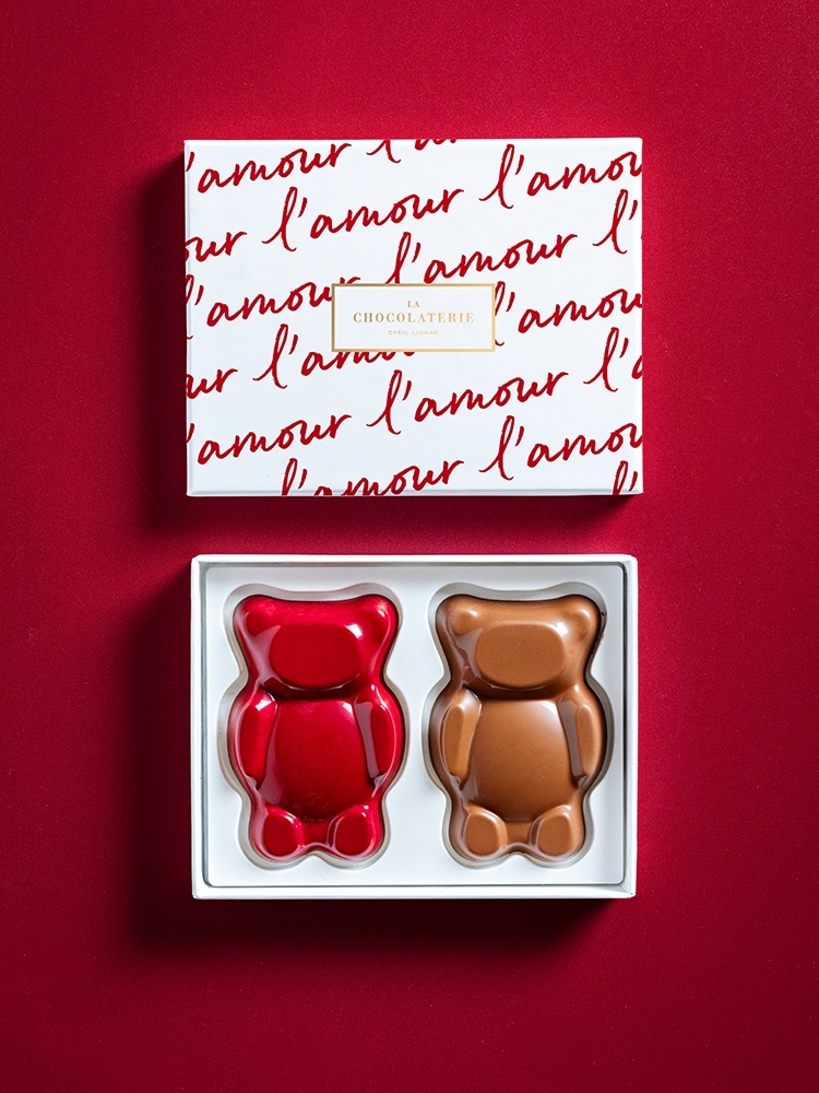 Duo XL Praline Bears | La Patisserie Cyril Lignac