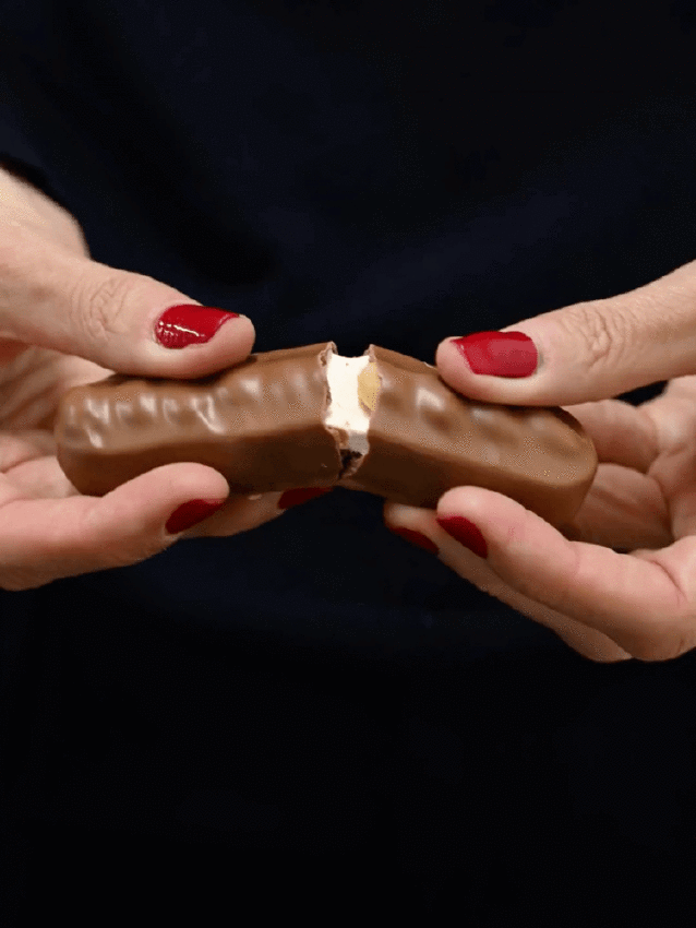 Barre Chocolatée Caramel Nougat Cacahuètes La Patisserie Cyril Lignac