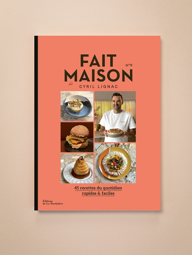 Livre Fait Maison n°9 Cyril Lignac