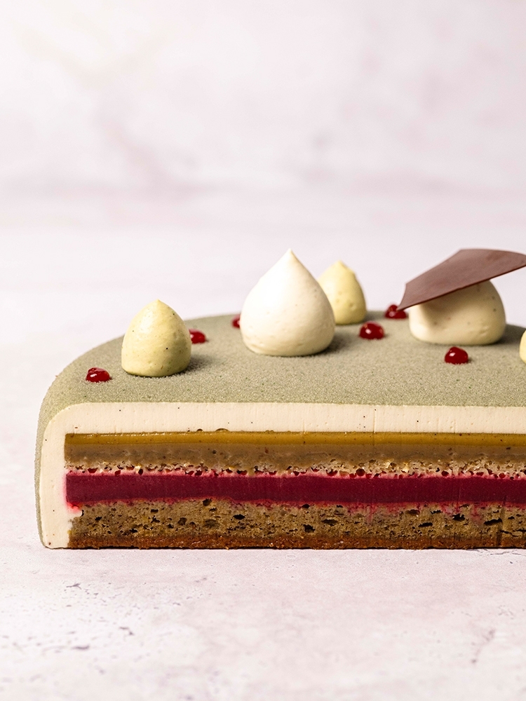 Pistache Framboise La Pâtisserie Cyril Lignac