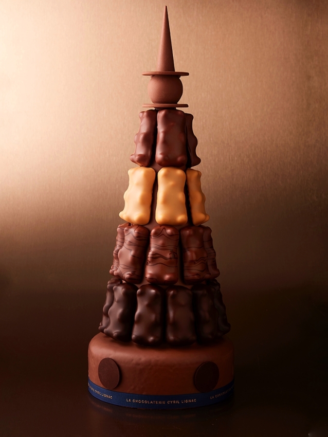 Pyramide Oursons de Noël La Patisserie Cyril Lignac