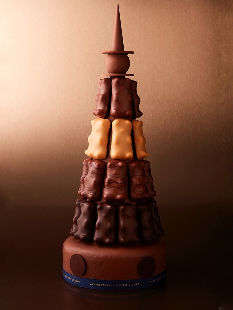 Christmas Marshmallow Bears Pyramid | La Patisserie Cyril Lignac