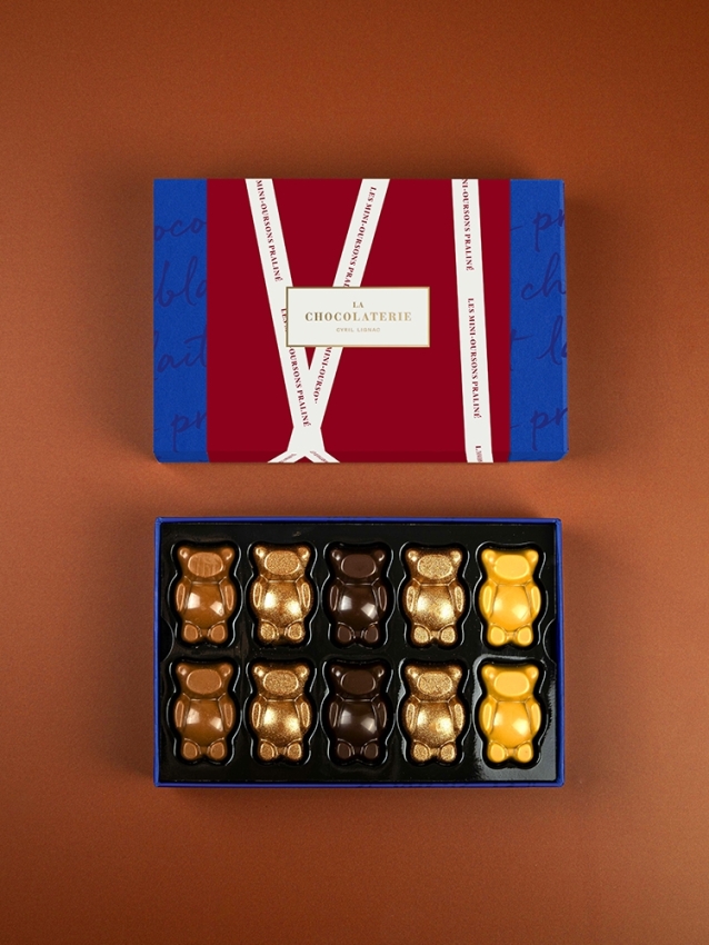 Mini-Oursons Praliné de Noël La Patisserie Cyril Lignac