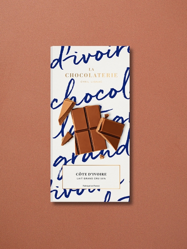 Tablette Lait Côte d'Ivoire La Patisserie Cyril Lignac