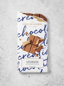 Milk Chocolate Tablet Creation & Fleur de Sel | La Patisserie Cyril...