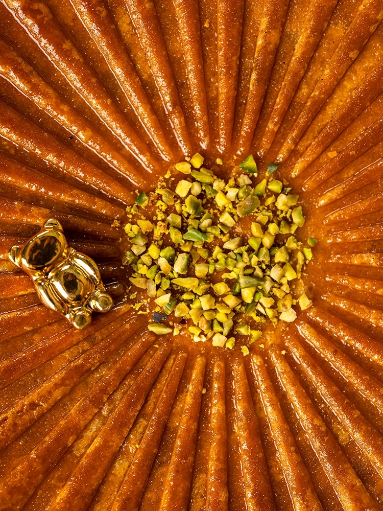 Pear and Pistachio King Cake | La Patisserie Cyril Lignac