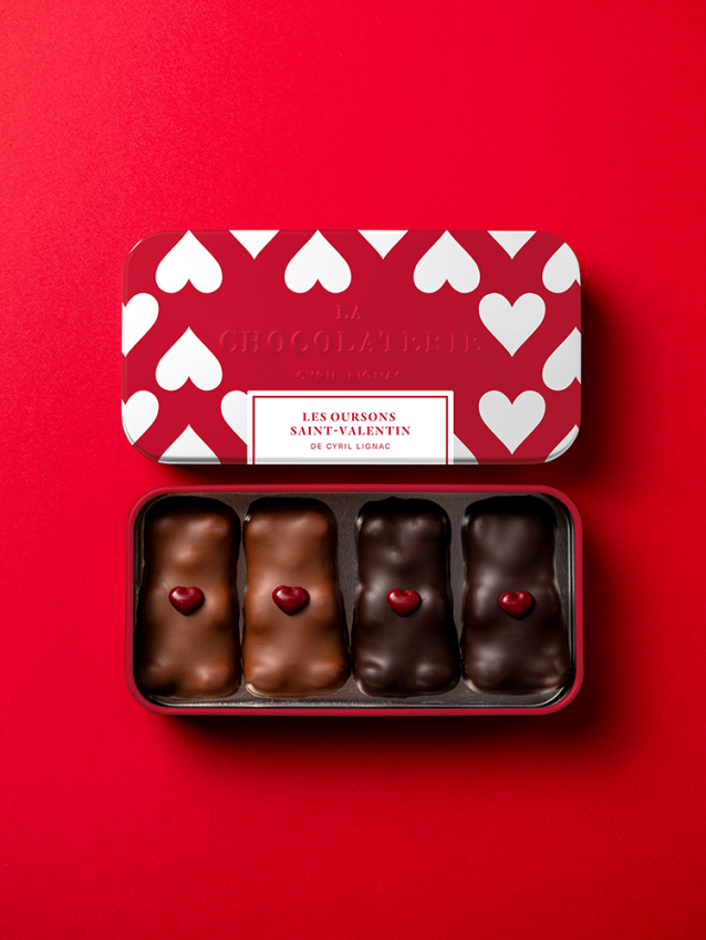 Oursons Guimauve Saint-Valentin La Patisserie Cyril Lignac