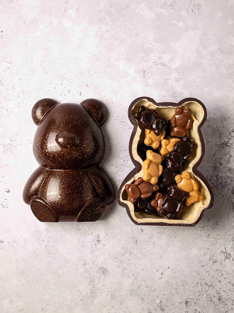 L'Ourson de Pâques Noir La Pâtisserie Cyril Lignac