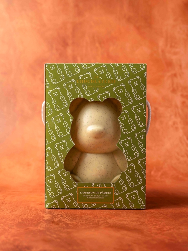 Easter Bear White Chocolate | La Patisserie Cyril Lignac