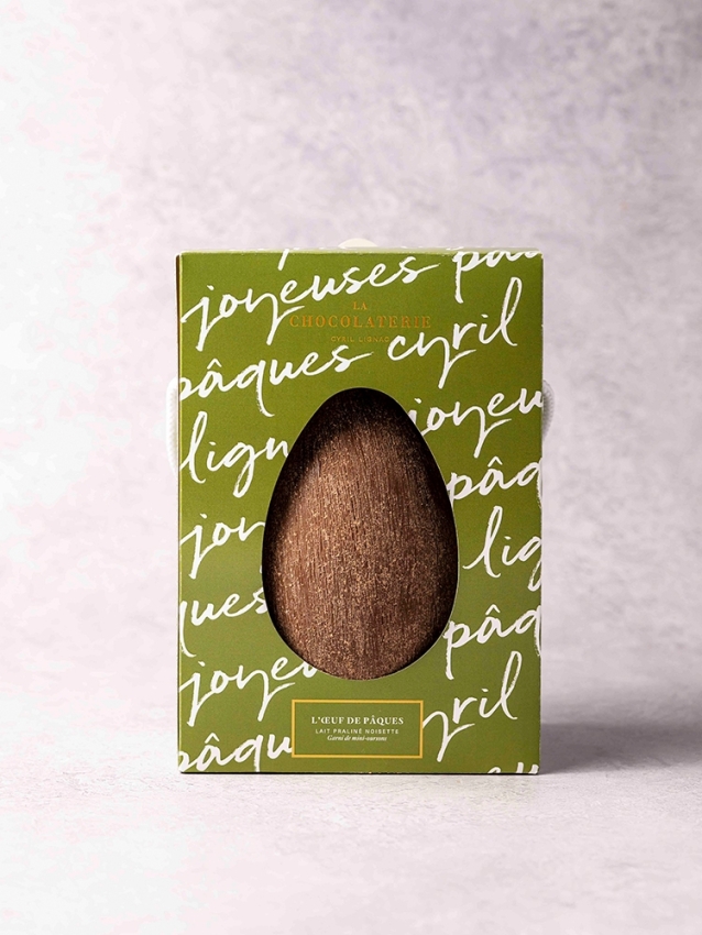 Milk Easter egg | La Patisserie Cyril Lignac