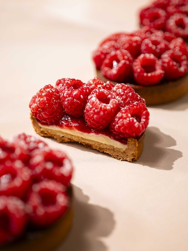 Tarte Framboise individuelle La Pâtisserie Cyril Lignac