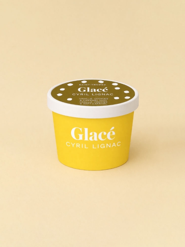 Pot de Glace 500ml Glacé Cyril Lignac