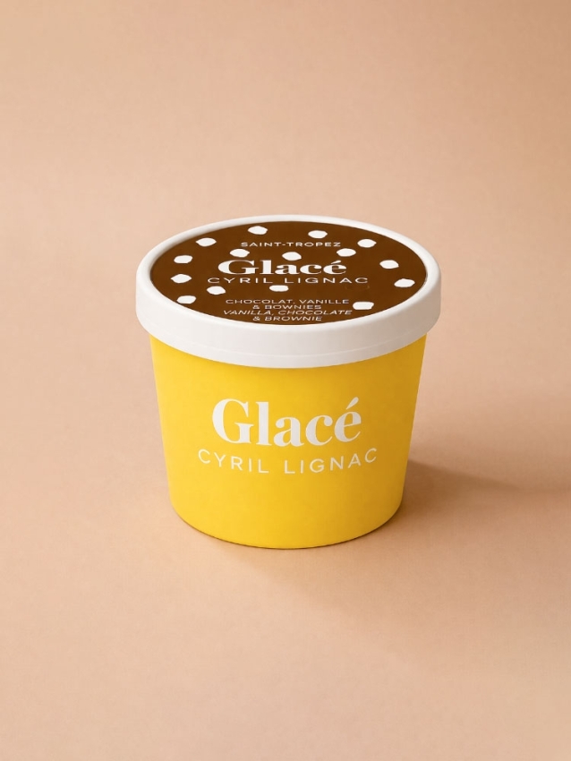 Glace Vanille, Chocolat & Brownies La Pâtisserie Cyril Lignac