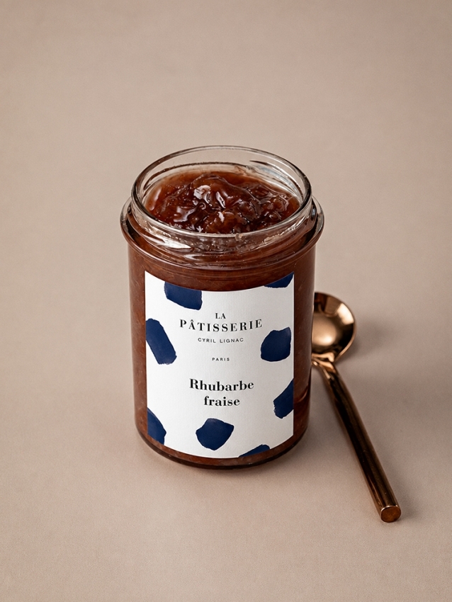 Confiture Fraise Rhubarbe La Pâtisserie Cyril Lignac