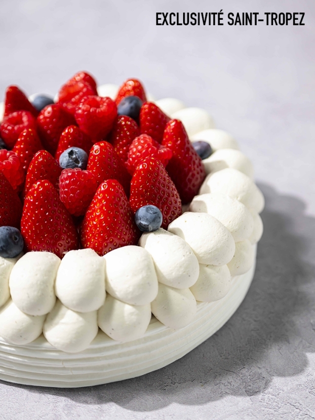 Pavlova Fruits Rouges La Pâtisserie Cyril Lignac