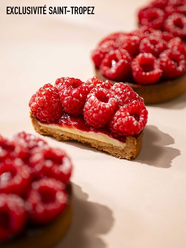 Raspberry Tart individual | La Patisserie Cyril Lignac