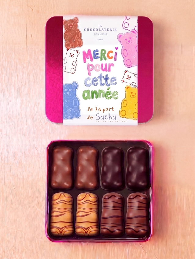 Oursons Guimauve Merci Maîtresse La Pâtisserie Cyril Lignac