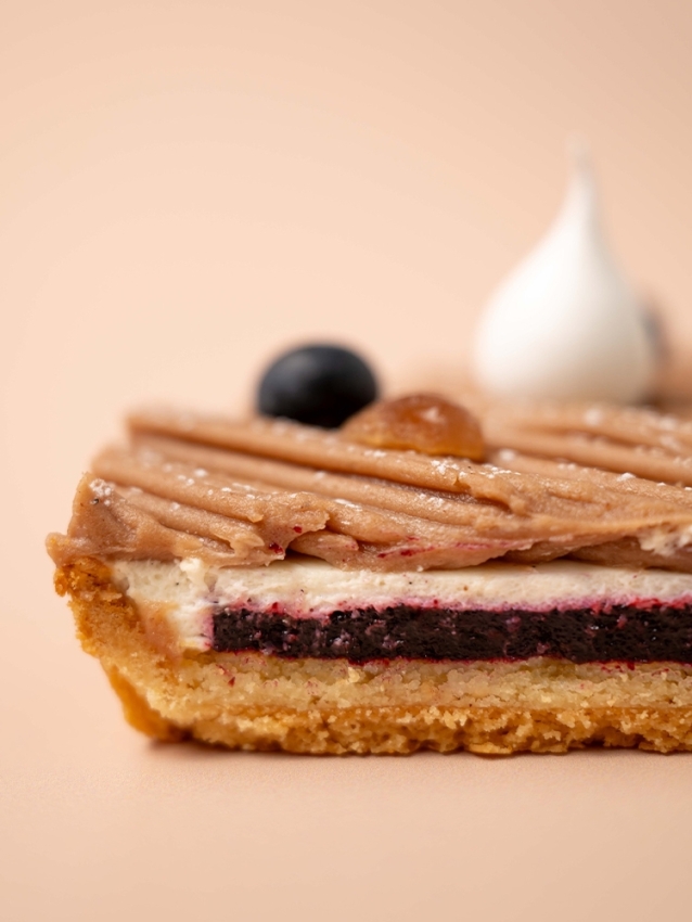Mont Blanc Tart | La Patisserie Cyril Lignac