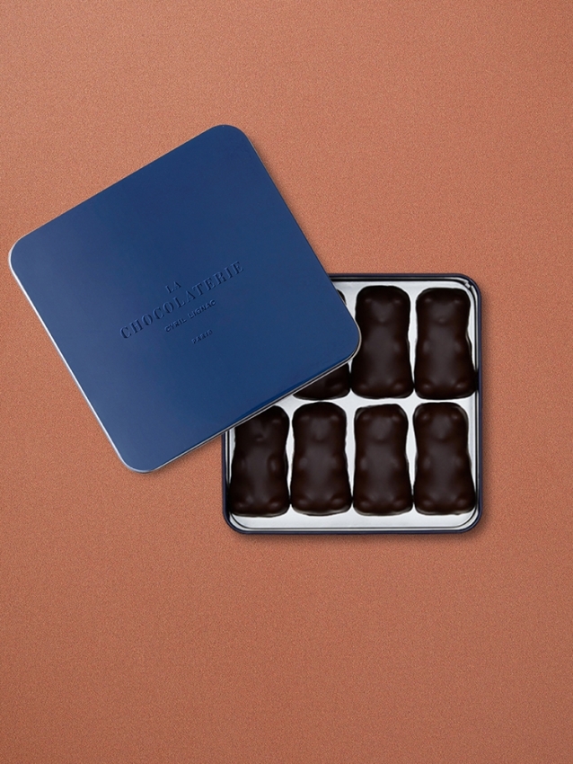 16 Oursons Guimauve Noir La Pâtisserie Cyril Lignac