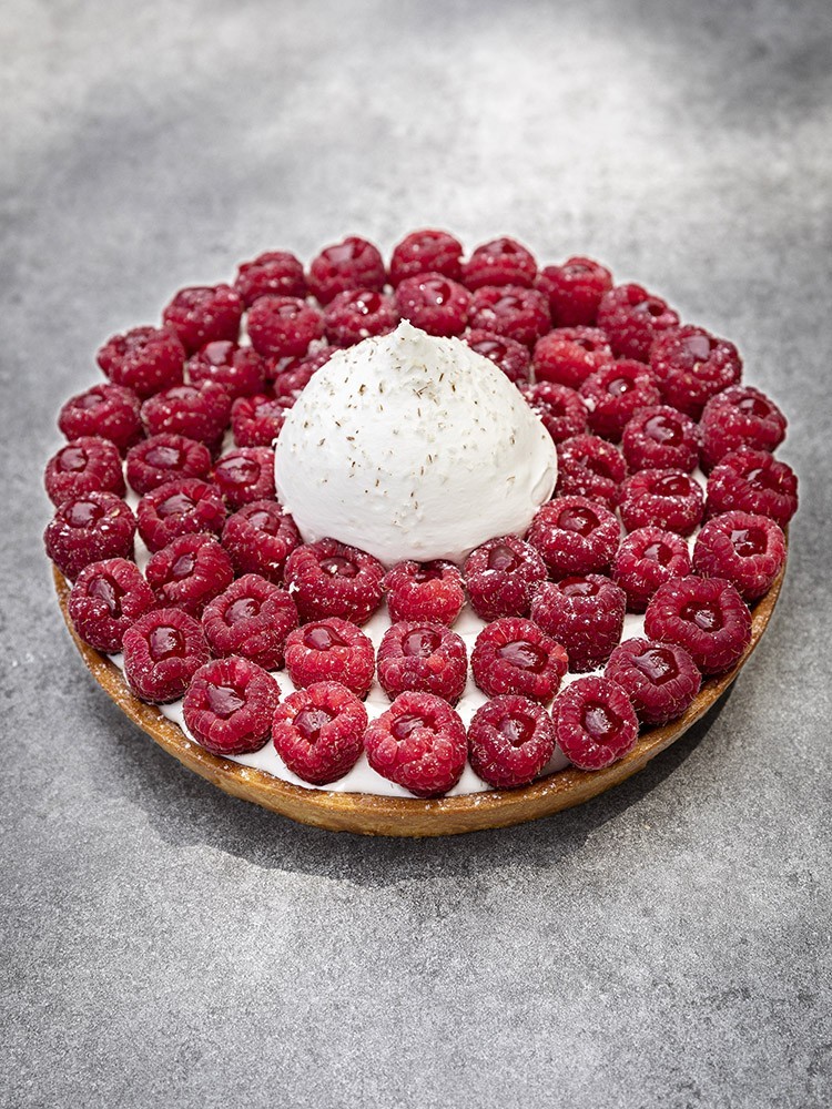 Raspberry tart | La Patisserie Cyril Lignac