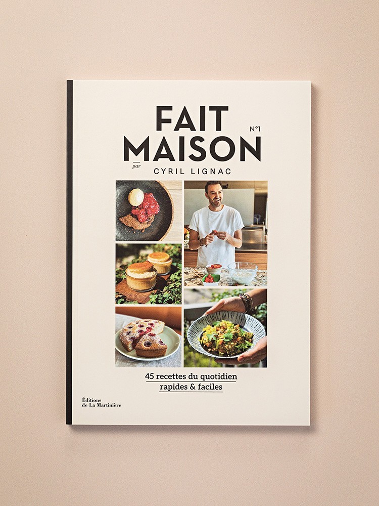 Livre Fait Maison n°1 Cyril Lignac