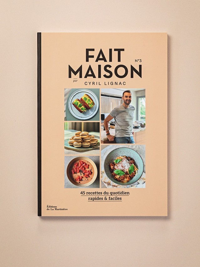 Livre Fait Maison n°3 Cyril Lignac