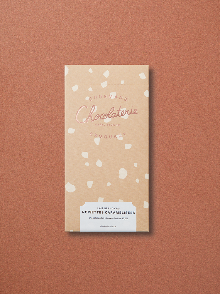 Milk Chocolate Caramelized Hazelnuts | La Patisserie Cyril Lignac