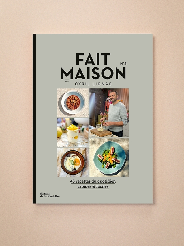 Livre Fait Maison n°8 Cyril Lignac