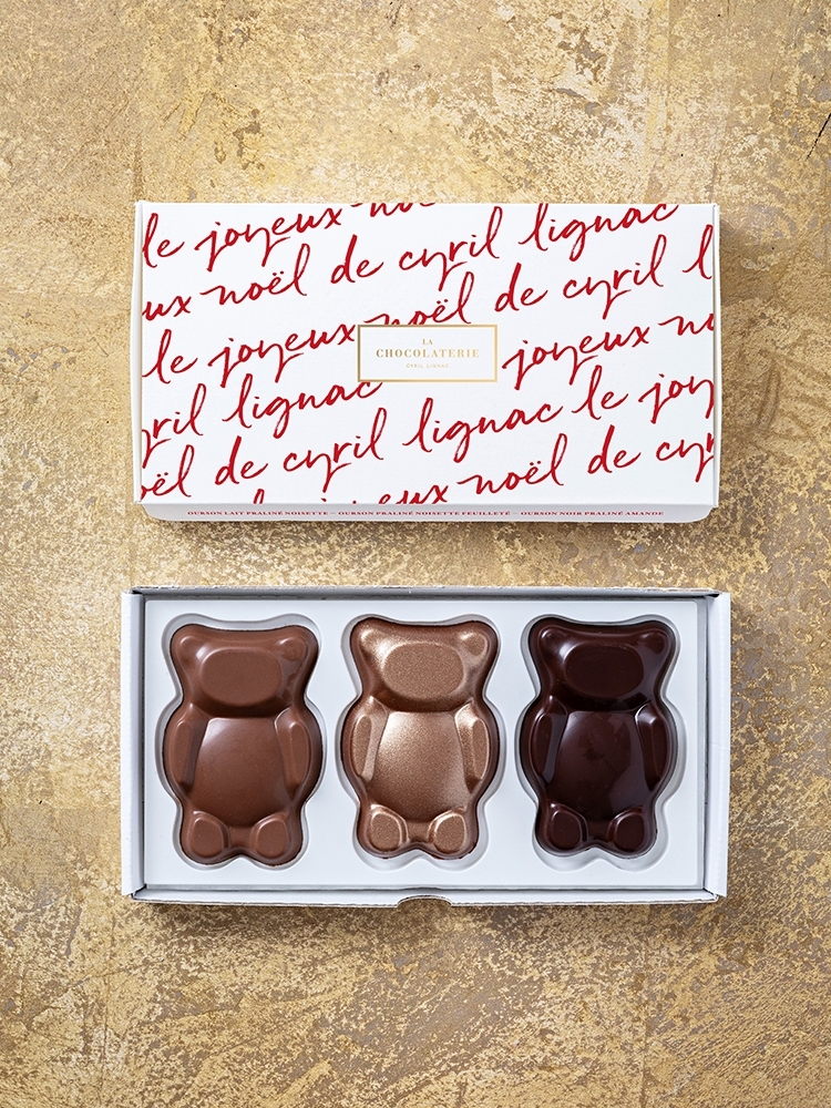 3 Praline Bears XL | La Patisserie Cyril Lignac