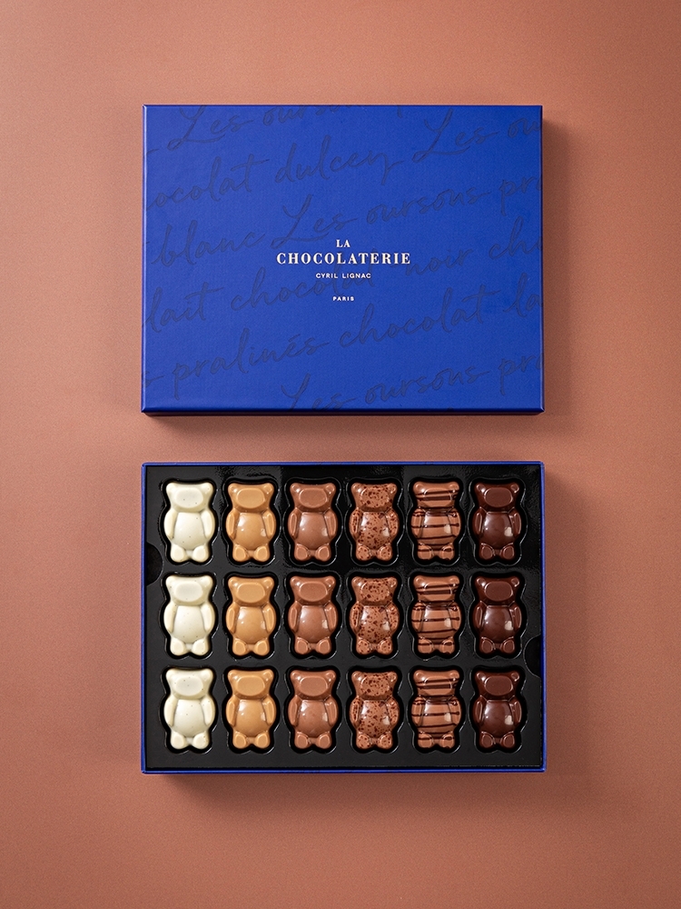 Praline Mini-Bears | La Patisserie Cyril Lignac Praline Mini-Bears | La Patisserie Cyril Lignac