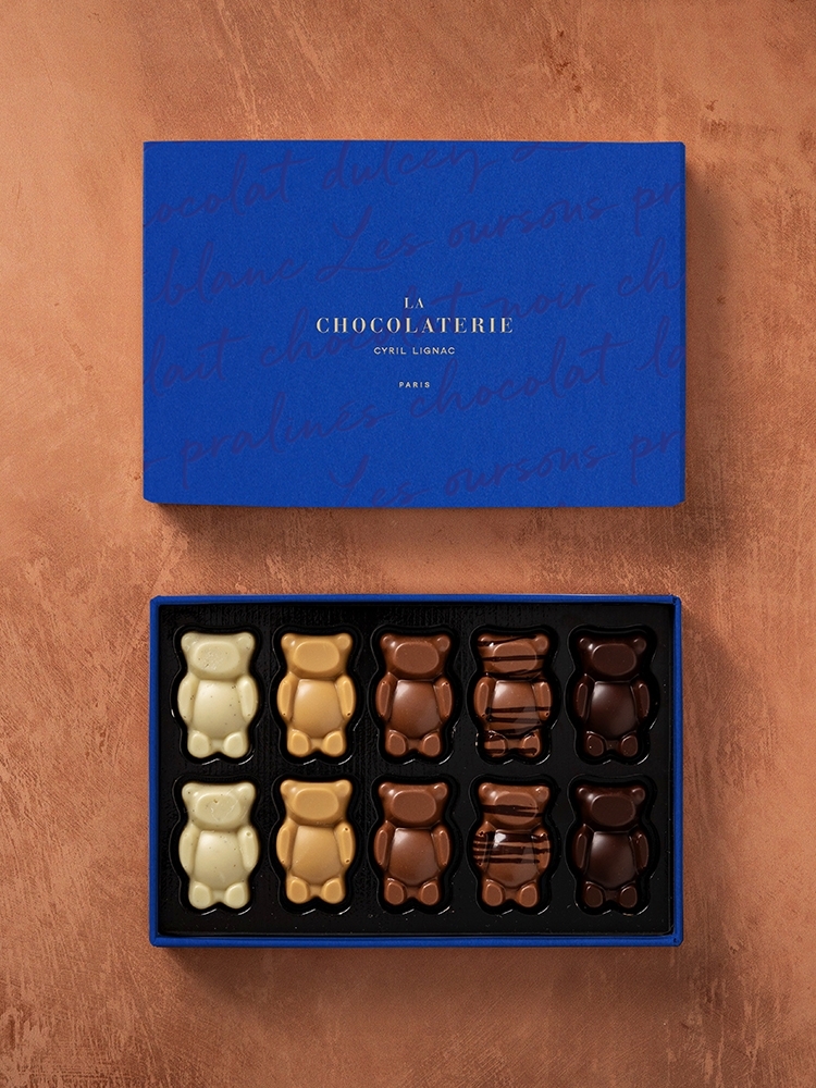 Praline Mini-Bears | La Patisserie Cyril Lignac Praline Mini-Bears | La Patisserie Cyril Lignac