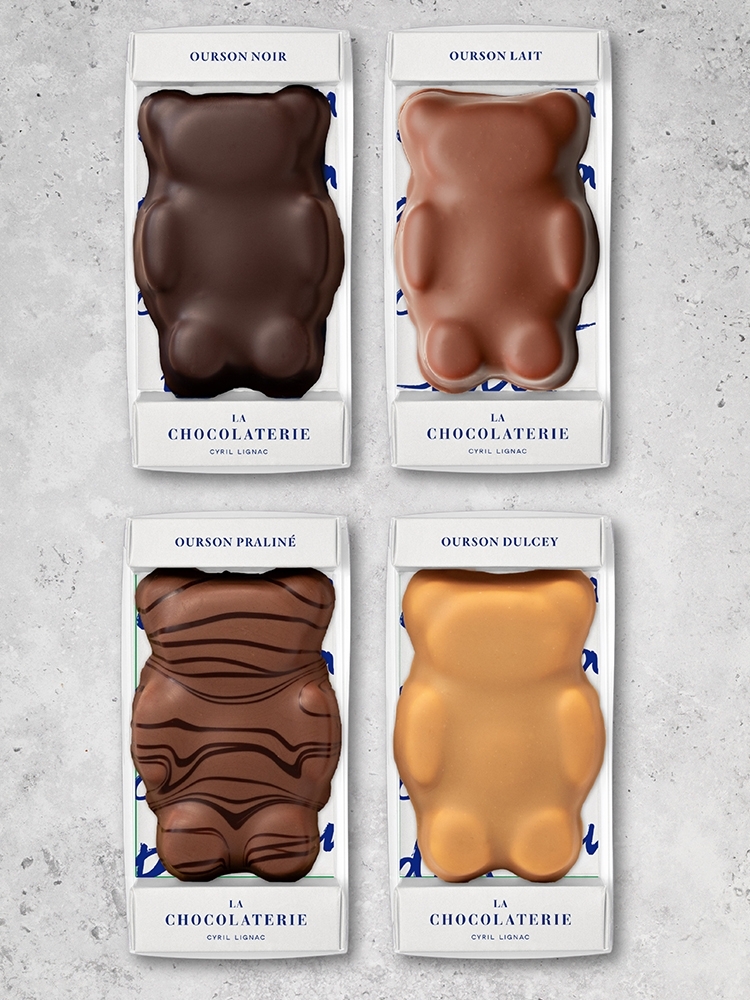 Hazelnut Marshmallow Bear XL | La Patisserie Cyril Lignac Hazelnut Marshmallow Bear XL | La Patisserie Cyril Lignac