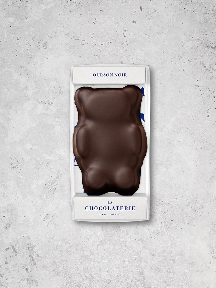 Dark Marshmallow Bear XL | La Patisserie Cyril Lignac