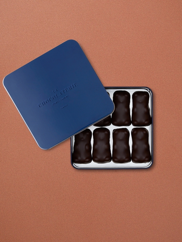 16 Dark Marshmallow Bears | La Patisserie Cyril Lignac
