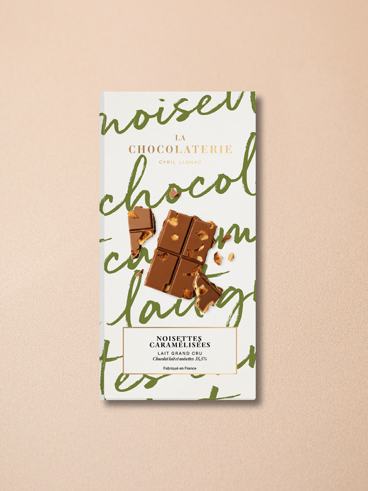 Tablette Lait Noisettes Caramélisées La Patisserie Cyril Lignac Tablette Lait Noisettes Caramélisées La Patisserie Cyril Lignac