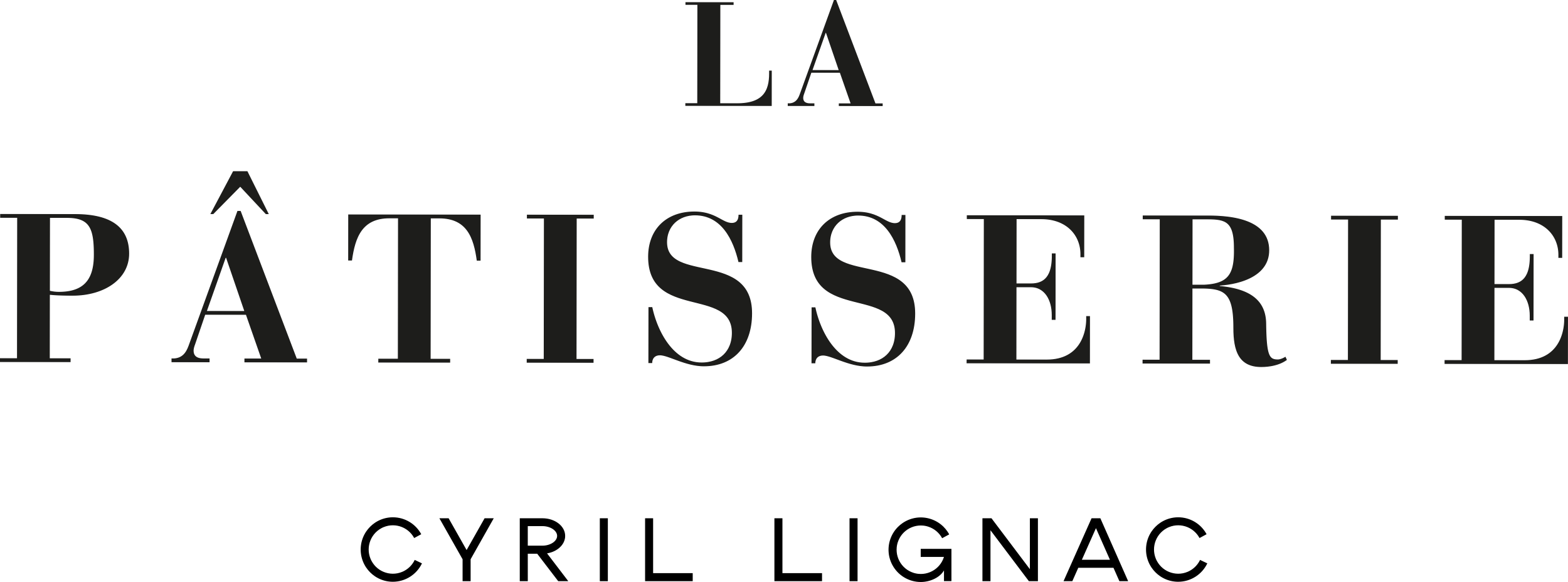 La Pâtisserie Cyril Lignac logo